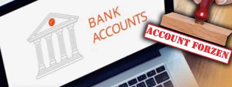 Bank Account Freeze Advocate Lawyer